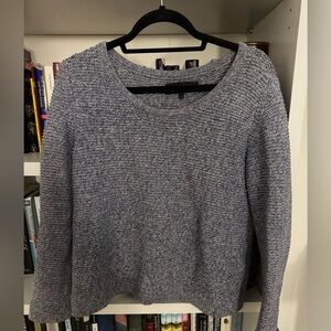 Rag & Bone Blue Crew Neck Cotton Sweater Sz M